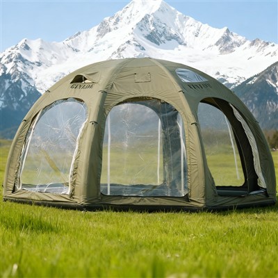 Pripučiamas renginių kupolas